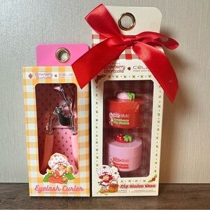 Strawberry Shortcake Eyelash Curler and Lip Balm Duo